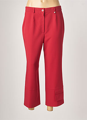 Pantalon 7/8 rouge JUMFIL pour femme