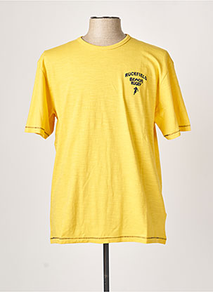 T-shirt jaune RUCKFIELD pour homme