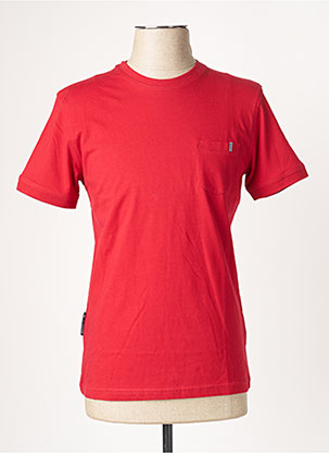 T-shirt rouge SEA BARRIER pour homme