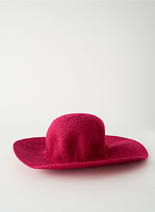 Chapeau rose BENETTON pour femme