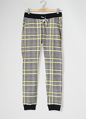 Jogging Finition Bords-côtes Noir Sweet Pants Fille 2091912