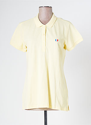 Teddy Smith Polos Femme De Couleur Jaune 2084430 jaune0 Modz