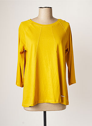 T-shirt jaune L'ATELIER D'ANNA pour femme