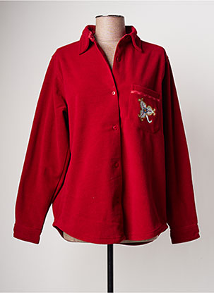 Veste casual rouge JAC JAC pour femme