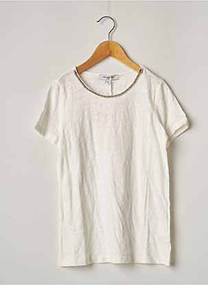 T-shirt blanc MINI MIGNON pour fille
