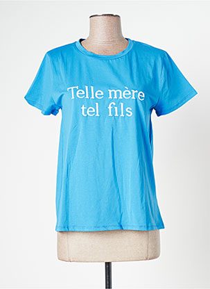 T-shirt bleu PM MERE & FILLE pour femme