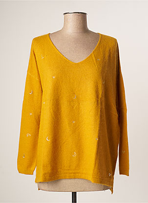 Pull jaune ORFEO pour femme