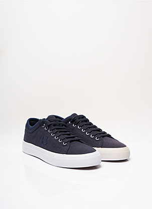 FRED PERRY Baskets de couleur bleu en soldes pas cher 2116045 bleu00 Modz