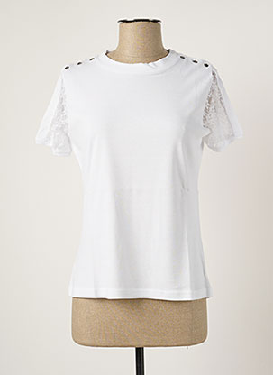 T-shirt blanc I.ODENA pour femme