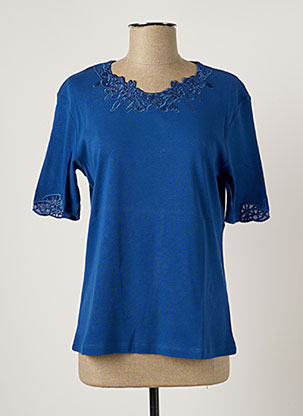 T-shirt bleu GRIFFON pour femme