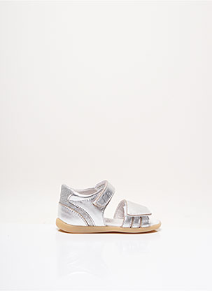 Sandales/Nu pieds gris FR pour fille