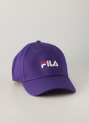 Casquette violet FILA pour femme