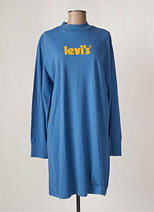 Robe mi-longue bleu LEVIS pour femme