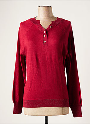 Uniqlo Pulls Femme De Couleur Rouge 1897356-rouge0 - Modz