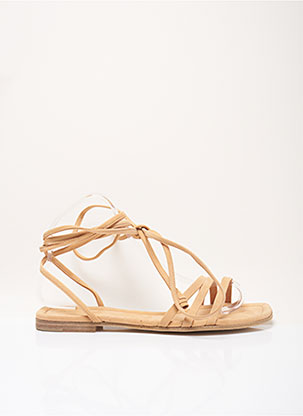 Sandales/Nu pieds beige KENNEL UND SCHMENGER pour femme