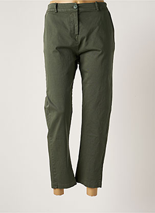 Pantalon 7/8 vert BANDITAS FROM MARSEILLE pour femme