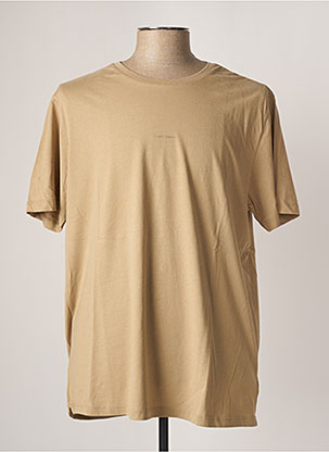 T-shirt beige TEDDY SMITH pour homme