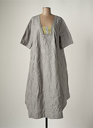 Robe longue gris GERSHON BRAM pour femme