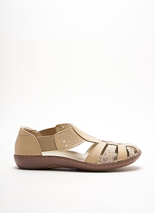 Sandales/Nu pieds beige ARIMA pour femme