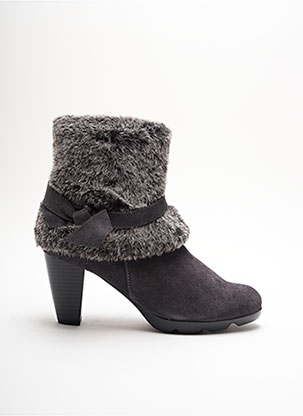 Bottines/Boots gris MADISON pour femme