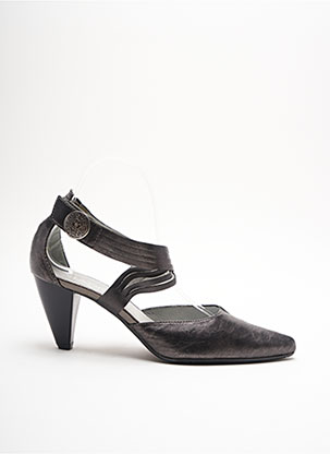 Sandales/Nu pieds gris MADISON pour femme