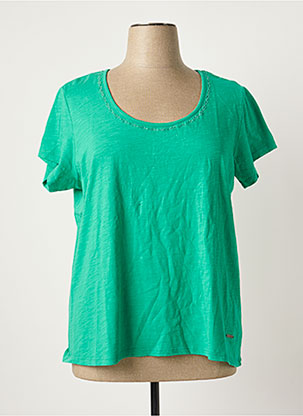 T-shirt vert AGATHE & LOUISE pour femme