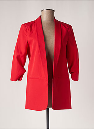 Blazer rouge ONLY pour femme