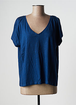 T-shirt bleu CHICOSOLEIL pour femme