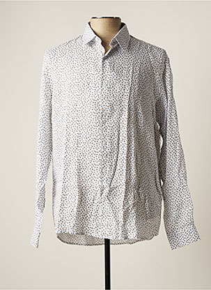 Chemise manches longues blanc SELECTED pour homme