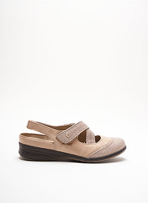 Sandales/Nu pieds beige SUAVE pour femme