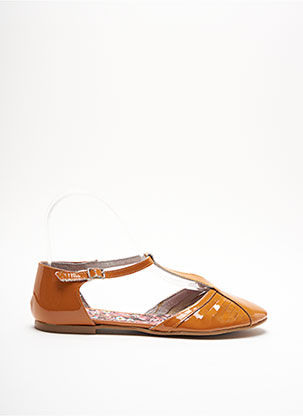 Sandales/Nu pieds orange IPPON VINTAGE pour femme