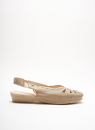 Sandales/Nu pieds beige PEDI GIRL pour femme
