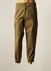 Pantalon De Costume Homme Andress Hose - Vert Noir - Taille 46 - Laine - Style Affaires Italien - Neuf Sans étiquettes
