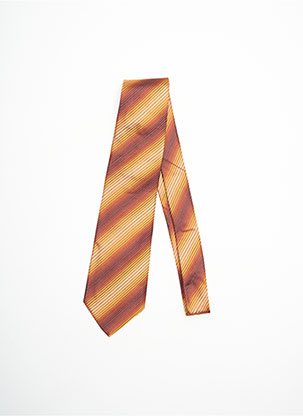 Cravate orange HUGO BOSS pour homme