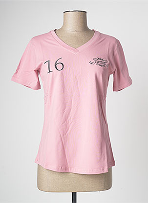 T-shirt rose COMPTOIR DU RUGBY pour femme