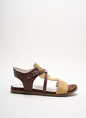 Sandales/Nu pieds marron REGARD pour femme