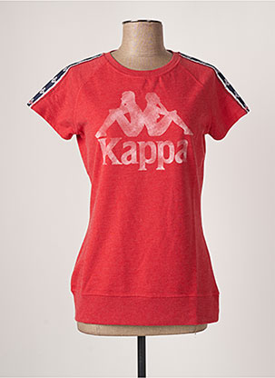 T-shirt rouge KAPPA pour femme