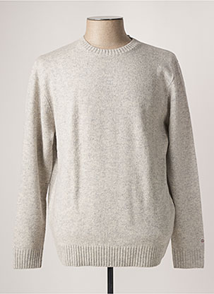 Pull gris SERGE BLANCO pour homme