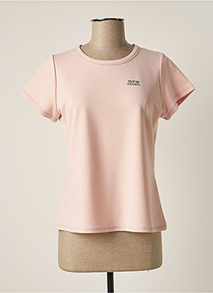 T-shirt rose NATURAL pour femme