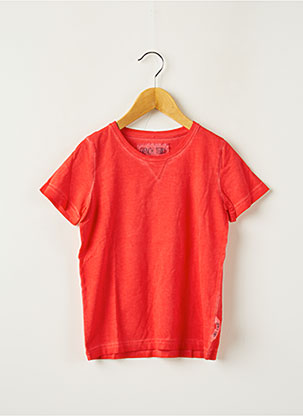 T-shirt rouge FRENCH TERRY 1818 pour garçon
