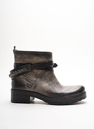 Bottines/Boots gris LOOKING pour femme