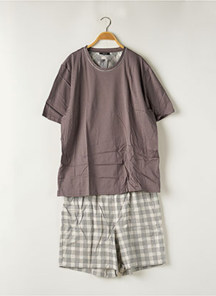 Pyjashort gris HOM pour homme
