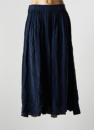 Jupe longue bleu KOKOMARINA pour femme