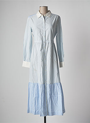 Robe longue bleu STELLA FOREST pour femme