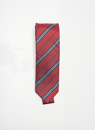 Cravate rouge MARVELIS pour homme