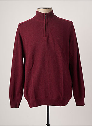 Pull rouge STOZZI ADRIANO pour homme