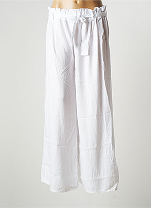 Pantalon large blanc LA PETITE NÎMOISE pour femme