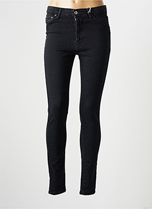 Pantalon slim noir femme hotsell