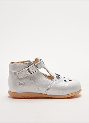 Sandales/Nu pieds gris BOPY pour fille