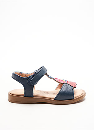 Sandales/Nu pieds bleu ACEBOS pour fille